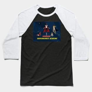 Avongers, SuperHeros Academy Baseball T-Shirt